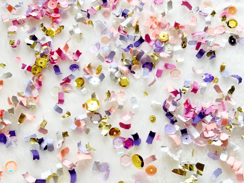 Pastel Fairy Garden Confetti, Fairy Garden Baby Shower, Fairy Birthday Party Decor, Fairy Confetti, Enchanted Forest Decor image 9