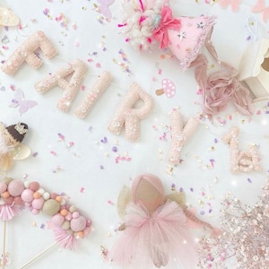 pastel fairy garden birthday party confetti