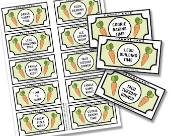 Easter Coupons, Kids Rewards, Easter Egg Filler, Easter Basket Ideas, Printable Coupons for Kids, Children's Good Behavior, Carrot Cash