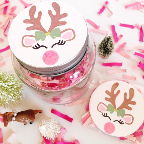 Oh Deer Baby Shower Favor Tags Deer Shower Decor Girl Baby Etsy