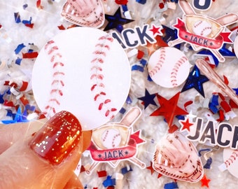 Baseball Confetti, Baseball Birthday Party Decor, Baseball Mom Gift Ideas, Baseball Decorations, Sports Party Confetti, Baseball Baby Shower