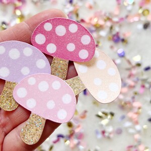 Pastel Fairy Garden Confetti, Fairy Garden Baby Shower, Fairy Birthday Party Decor, Fairy Confetti, Enchanted Forest Decor image 4