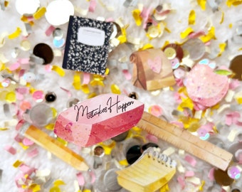 School Pencil Confetti, End of School Year Confetti, Yellow Pencil Theme, Back to School Confetti