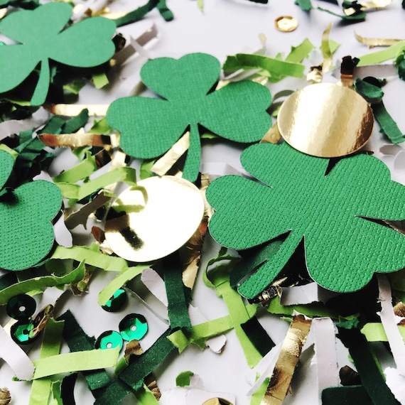St Patrick S Day Birthday Decorations Clover Confetti Irish