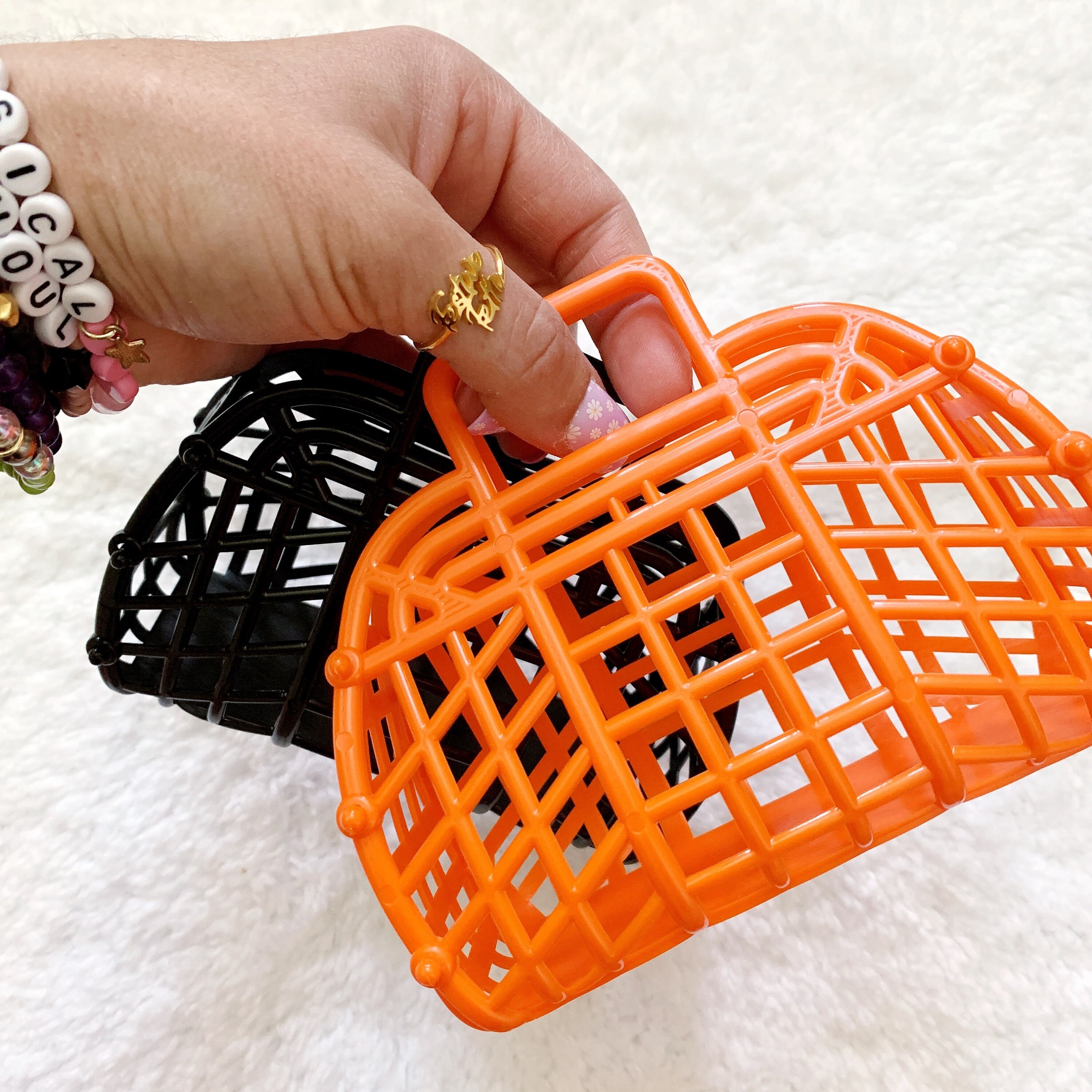 80's plastic basket bag hotsell