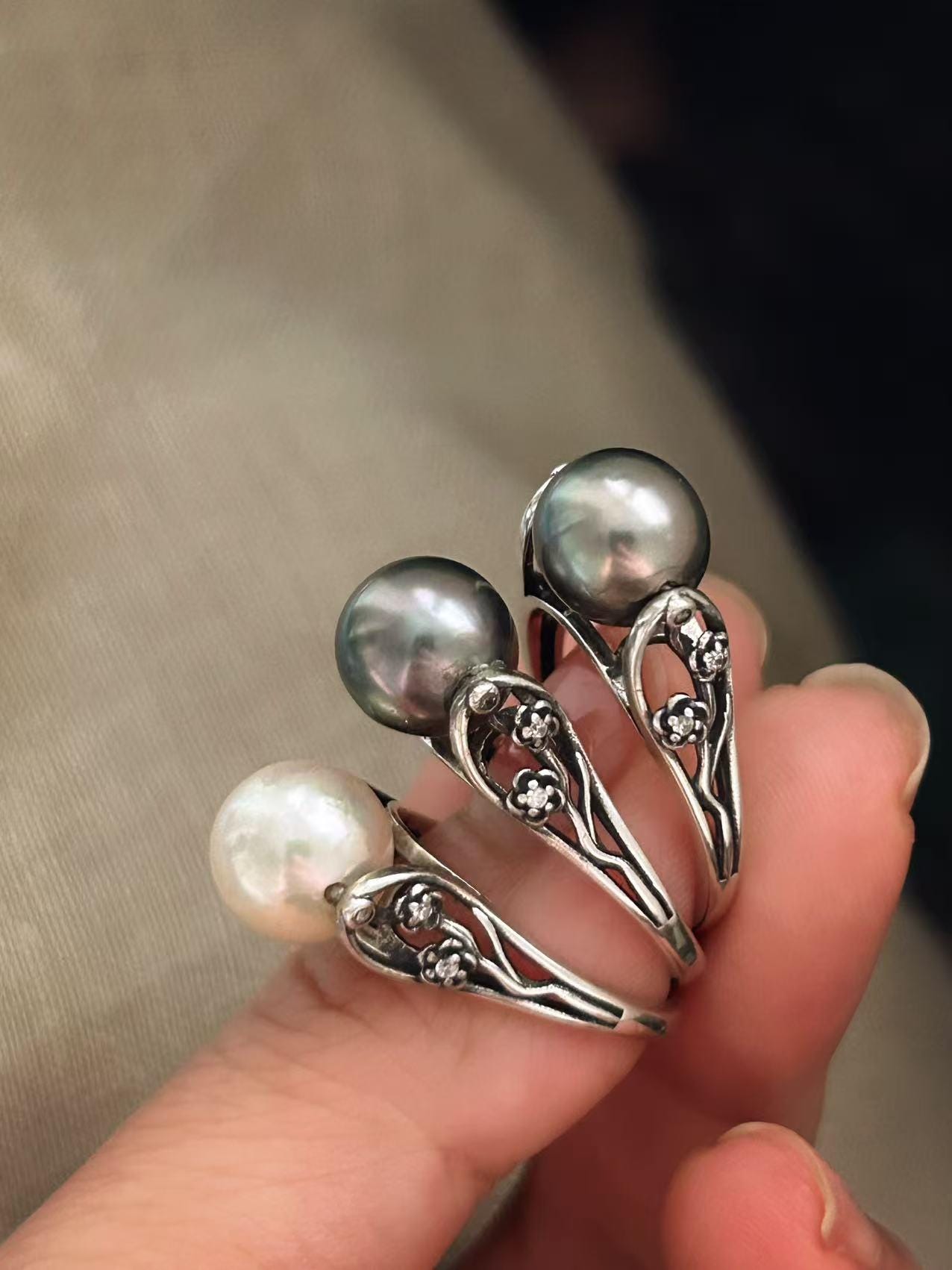 Majorica pearl ring - Etsy 日本