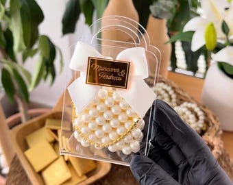 Mini Pearl Purse Party Favor, Birthday favors Wedding Favor