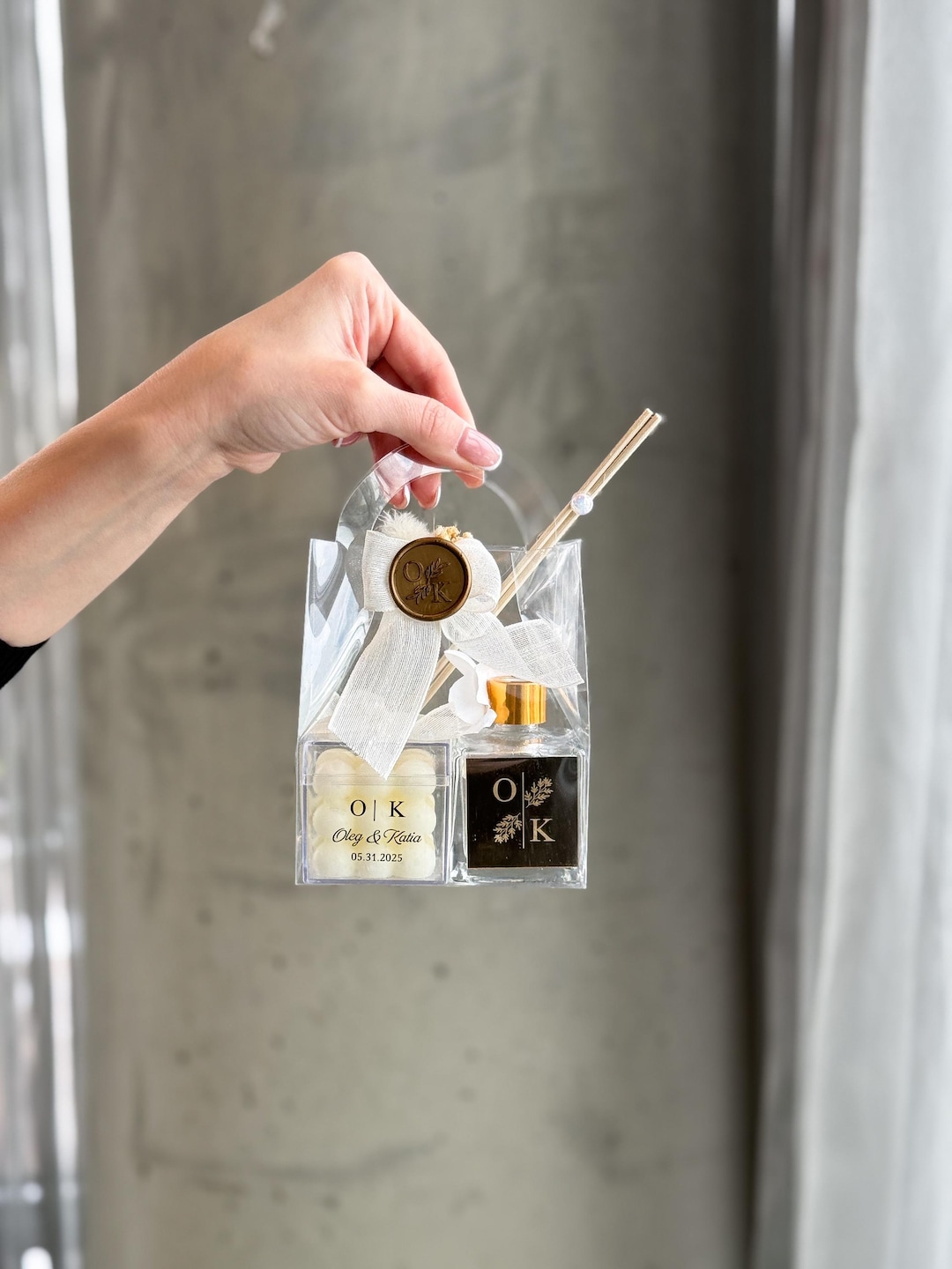 Personalized Wedding Favor Set | Custom Name Date Bridal Shower ...