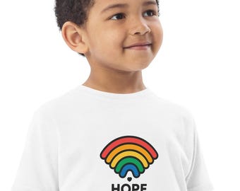 Hope Hotspot Toddler T-Shirt: Positive Kids Tee, Soft Cotton