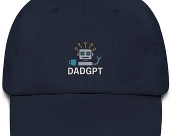 DadGPT Hat: Techy Dad Cap - Fun AI Gift