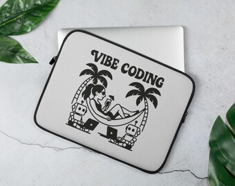 Love Vibe コーディングラップトップスリーブ2 – プログラマーとコーダーのためのテクノロジーにインスパイアされた保護ケース