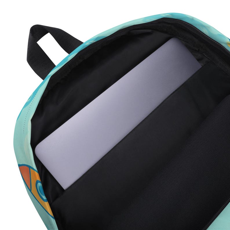 Rocket Code Backpack – Fun Tech-Inspired School Bag with Binary Trail | Back-to-School Backpack for Kids & Teens