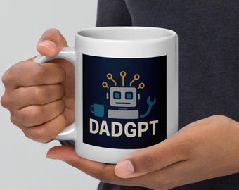 DadGPT Mug: Funny AI Dad Joke Coffee Cup
