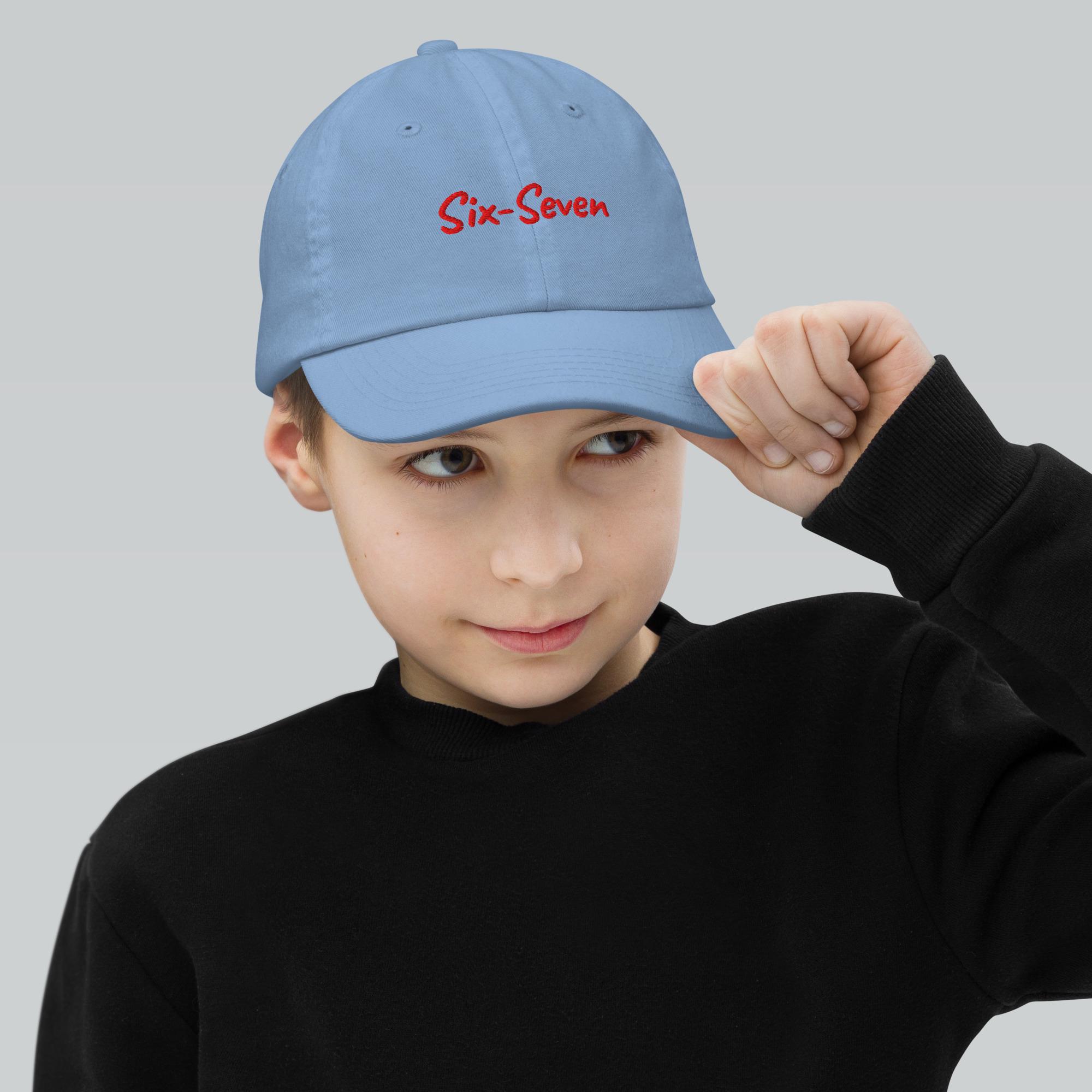 キャップス Caps Kids six 7フィート#3 Six-seven Youth Baseball Cap | Embroidered Kids Hat - Etsy