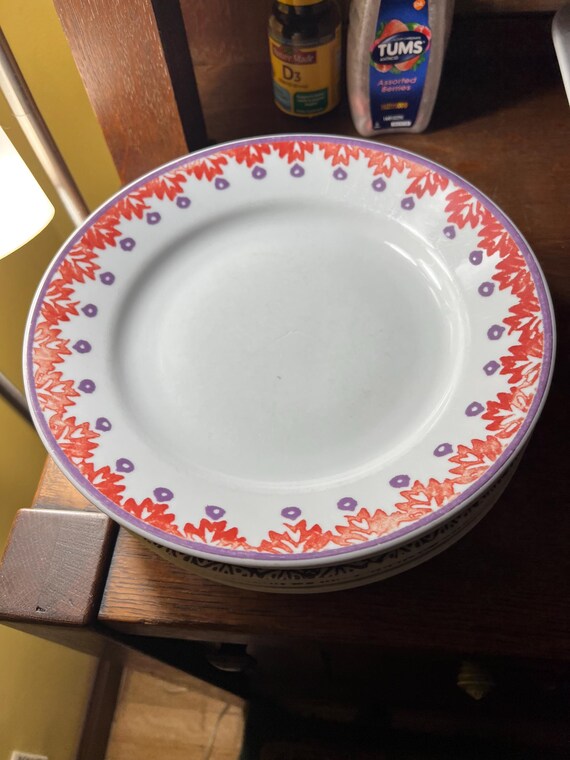 Richard Ginori Paola Navone Folk Art Plate - Etsy