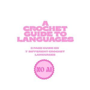 Gehäkelte Anleitung, Anleitung, Schritt für Schritt Hilfe, digitales Häkeln, KEINE KI