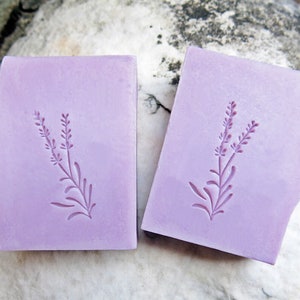 Timbro per sapone acrilico alla lavanda/timbro per biscotti/timbro di carta/timbro in ceramica e argilla