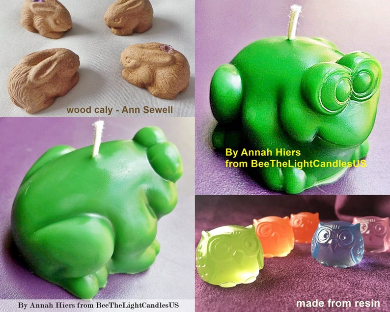 Mini Lucky Clover Mini Daisy / 3 Cavity Silicone Soap Mold / Candle Mold / Resin Mold / Clay Mold image 5