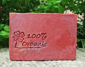 100% Organic Acrylic Soap Stamp/Cookie Stamp/Clay Ceramics Pottery Stamp/Paper Stamp