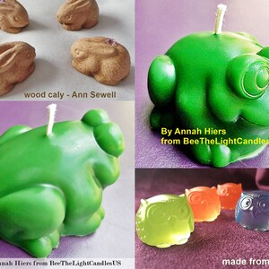 3D Love Heart Shape / You're the key / Tulip Love / Love is in the Air Silicone Soap Mold / Candle Mold image 7