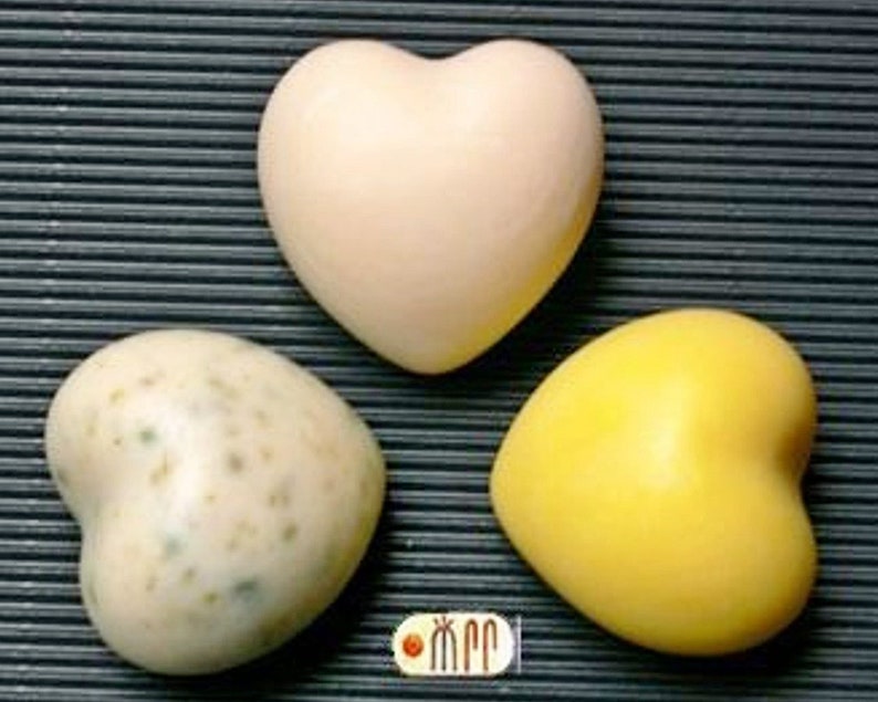 3D Love Heart Shape / You're the key / Tulip Love / Love is in the Air Silicone Soap Mold / Candle Mold image 3
