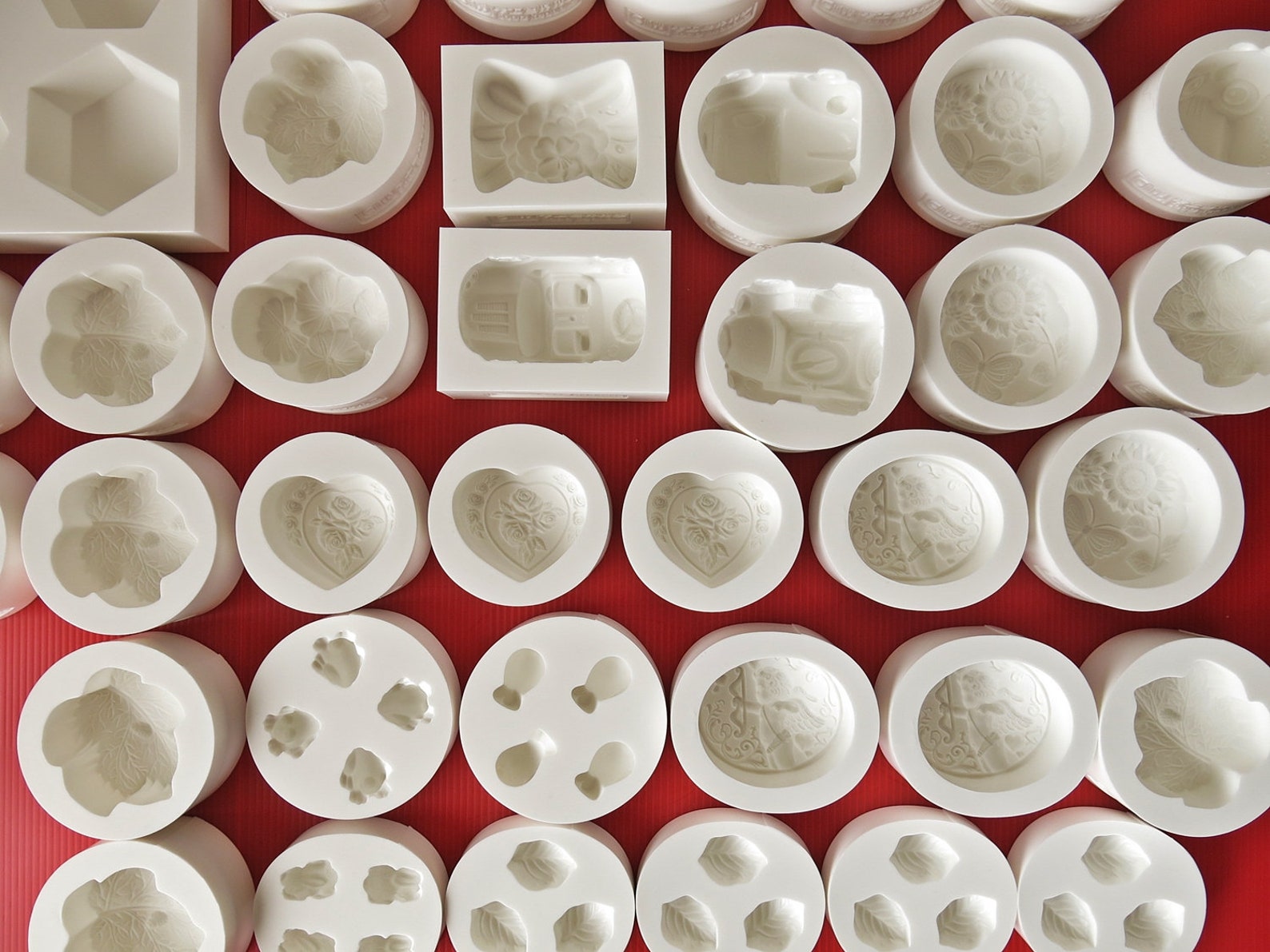 Love QuiltingHouse / Thread Spool Silicone Soap Mold / Candle Etsy