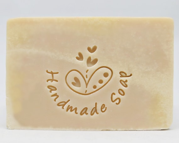 Happiness With Handmade Soap Acrylic Soap Stamp/cookie Stamp/clay Ceramics  Pottery Stamp 