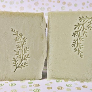 Hängende Blätter Acrylseife Stempel / Fondant Stempel / Keksstempel / Tonkeramik Stempel / Papierstempel