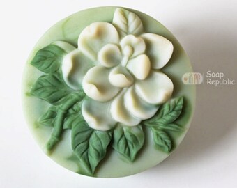 Gardenia Silicone Soap Mold / Candle Mold