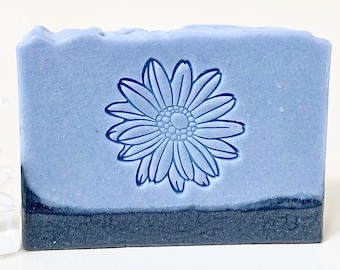 Floral Harmony: Daisy, Hibiscus, Rose, Lily and Bathtub Acrylic stamp/Soap stamp/Cookie stamp/Clay Ceramics Pottery stamp/Fondant stamp