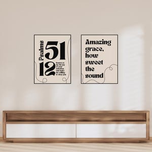 Christian Wall Art, Scripture Print, Faith-Based Digital Download, Bible Verse Wall Decor, Inspirational Quote, Modern Christian Home Decor
