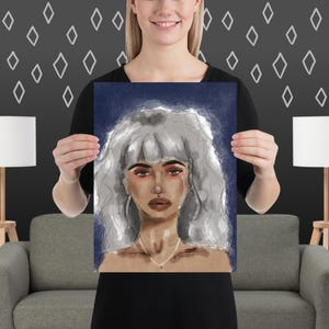 Salt Water Eyes |  Art Print for Heartbreak & Healing