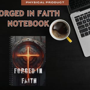 Faith-Inspired Spiral Notebook: Christian Journal with Pocket