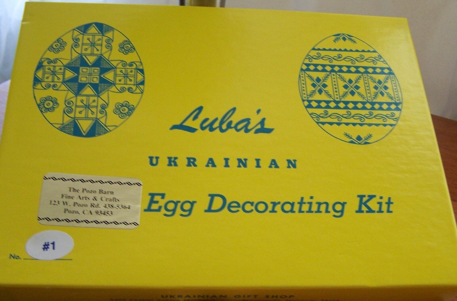 Luba's Ukrainian Easter Egg Decorating Kit Pysanky Etsy