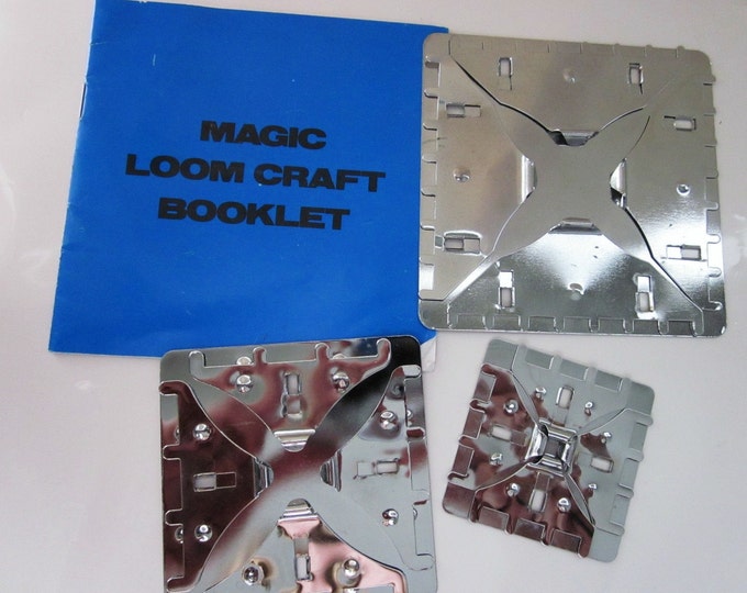 Magic Loom Instructions and 3 Metal Looms Similar to Butterfly Etsy
