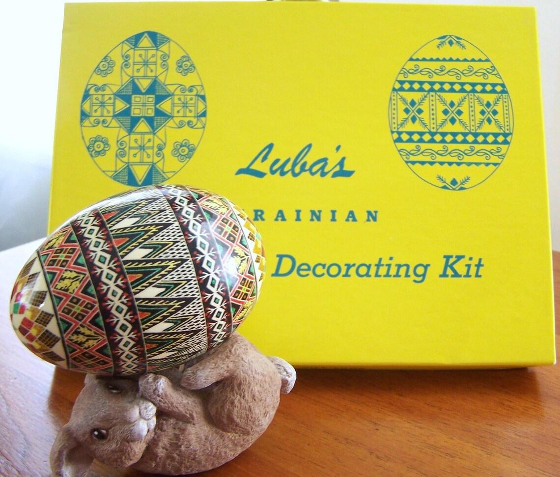 Luba's Ukrainian Easter Egg Decorating Kit Pysanky Etsy