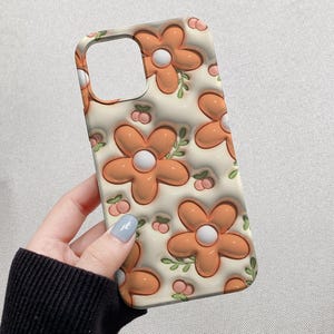 Floral Tough Phone Cases, Durable Phone Covers, Cute Tech Accessories, Flower Pattern Cases, Spring Gifts, Everyday Style