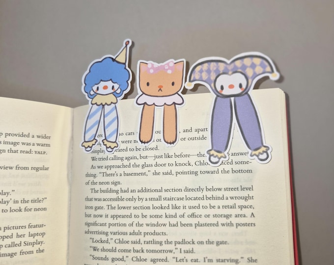 Clown Bookmark Blind Bag