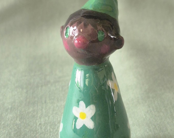 Gnome Handpainted Folk Art Dollhouse Miniature