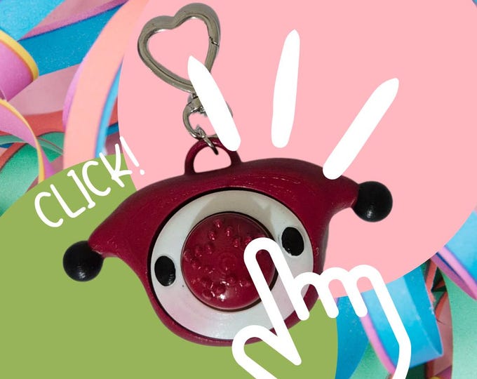 Clown Fidget Clicker Blind Bag - Sensory Bag Charm