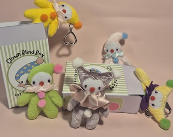 Mystery Clown Blind Bag Clip-On Collectible