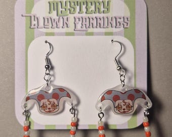 Clown Earrings IT inspired – Handcrafted Collectible Jewelry