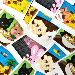 Ateez Atineez Polaroid Prints