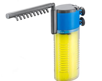 Aqua Dream 237 GPH 3-in-1 Internal Filter Pump Oxygen Rain Fish Tank