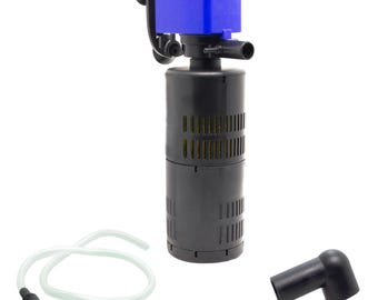 Aqua Dream 3In1 Aquarium Internal Filter Water Pump Oxygen 320 GPH