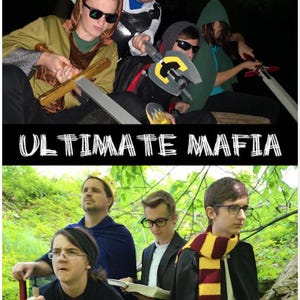 Ultimate Mafia: Base Deck - Juego de cartas clásico de fiesta y misterio para adolescentes y jóvenes adultos