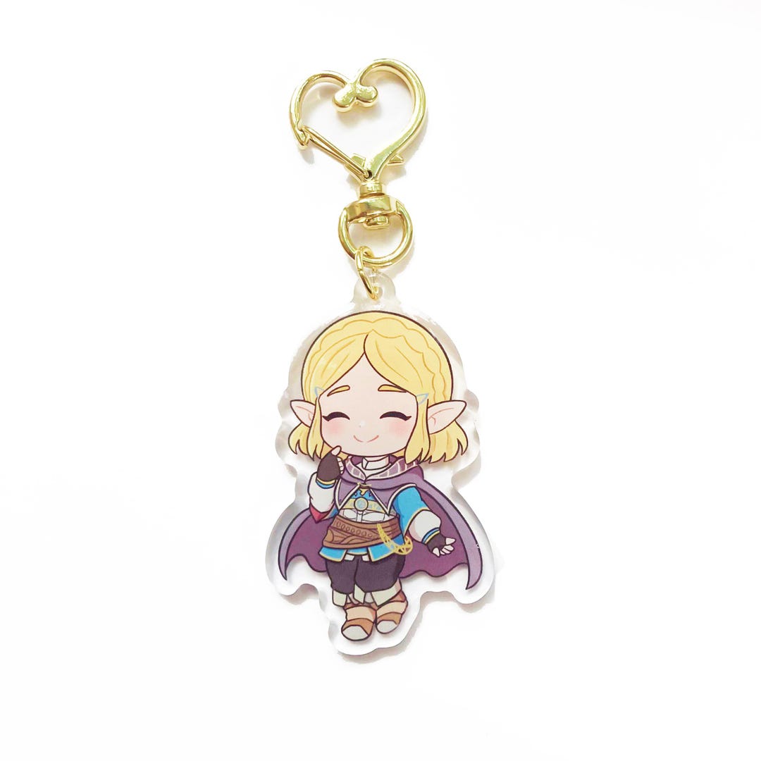 ゼルダの伝説 アクリルキーホルダー ゼルダ姫 - Etsy 日本