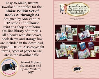 bookew21-24 エロイーズ・ウィルキン作 リトルゴールデンブックス 1:12スケール 4冊