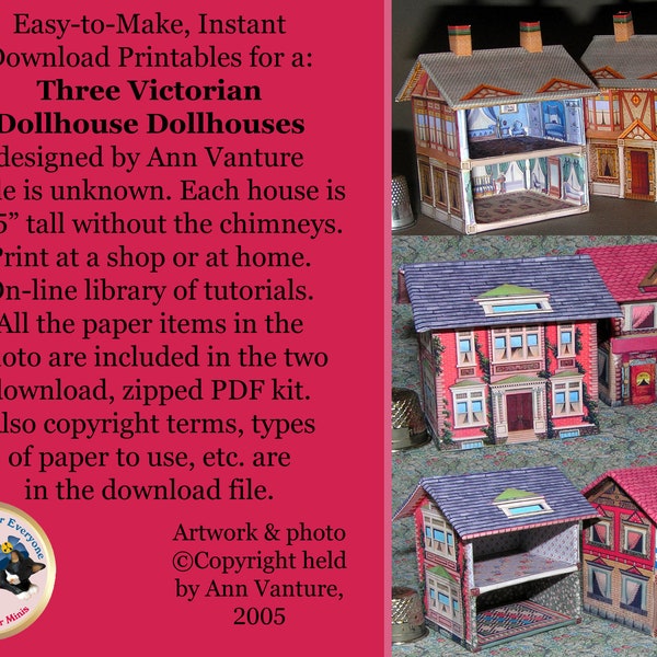 Victorian Dollhouse Etsy