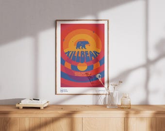 Killbear Ontario Park Poster: Retro 1960s Mid-Century Travel Print